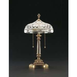Waterford Crystal 101 519 10 00 Beaumont 2 Light Table Lamps in Honey 