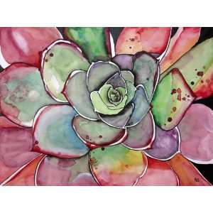  Succulent Original Painting Botanical Watercolor Artwork 