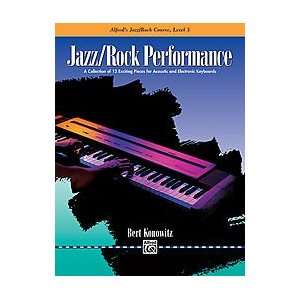  Alfreds Basic Jazz/Rock Course Performance, Level 3 Book 