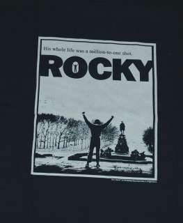Rocky Movie One In A Million T Shirt Tee  