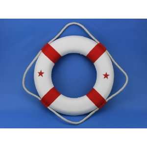 Red Lifering 15   Life Rings   Nautical Decor Home 
