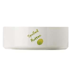  Spoiled Rotten Humor Large Pet Bowl by  Pet 