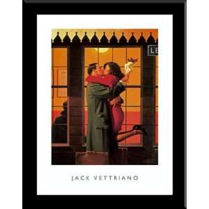  Jack Vettriano, Back Where you Belong FRAMED ART 28x36 