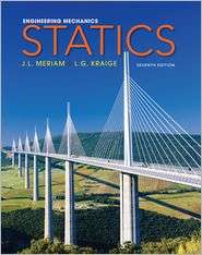     Statics, (0470614730), J. L. Meriam, Textbooks   