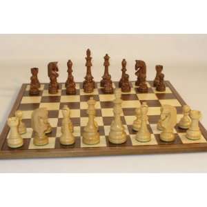   Chess Wood Chess Set   Traditional Russian on Walnut Board Toys