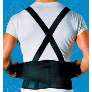  ScottSpecialties SA0109 Back Belt with Suspenders in Black 