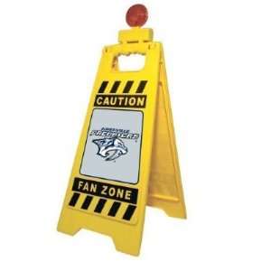 Nashville Predators 29 inch Caution Blinking Fan Zone Floor Stand NHL 