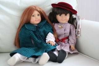 AMERICAN GIRL *RETIRED* Samantha & Felicity DOLLS, TRUNK, BED, CLOTHES 
