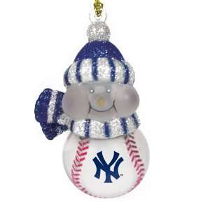  New York Yankees All Star Light Up Ornament Set Of 3 