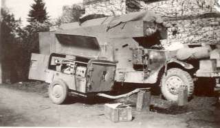 1940s WWII German Army Wehrmacht Signal Corps Trailer  