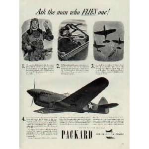 Curtiss P 40F Warhawk   Ask the man who FLIES one  1942 Packard 