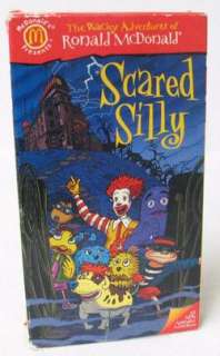 Ronald McDonald Scared Silly Animated VHS 1998 Used  