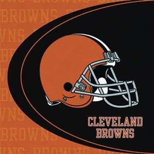  Lets Party By Hallmark Cleveland Browns Lunch Napkins 