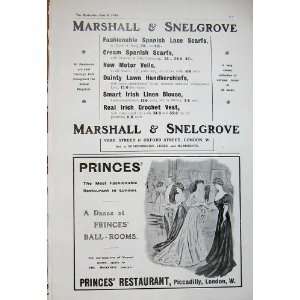    1906 Marshall Snelgrove Fashion Princes Restaurant