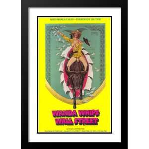  Wanda Whips Wall St 20x26 Framed and Double Matted Movie 
