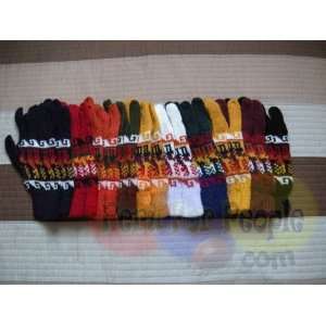  Lot of 10   Peruvian Alpaca Gloves Multicolor Everything 