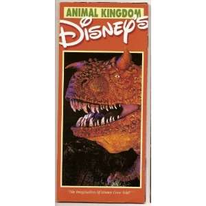  90s walt disney world Animal Kingdom brochure guide 