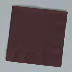   Chocolate Brown Luncheon Napkins   600 Count