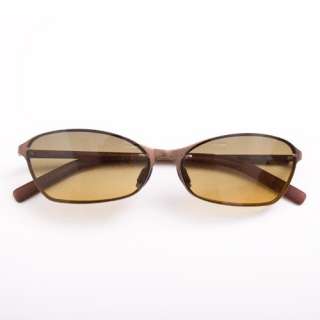 DKNY Classic Womens Sunglasses 7244s 225 Brown & Dark Green Lenses