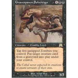  Magic the Gathering   Gravespawn Sovereign   Onslaught 