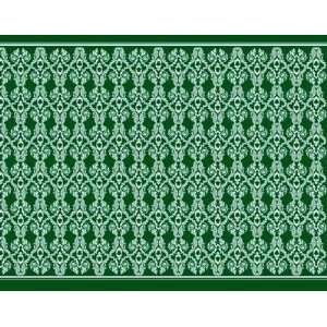  Damask   Green Wall Mural