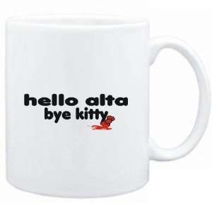  Mug White  Hello Alta bye kitty  Female Names Sports 