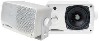   PLMR24   3.5 200 Watt 3 Way Weather Proof Mini Box Speaker System