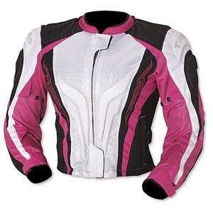  Teknic Womens Supervent Mesh Jacket   14/Black/Pink 