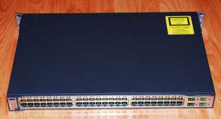 Cisco WS C3750 48TS S Switch 3750 CCNA CCNP 1MthWty Quantity Available 