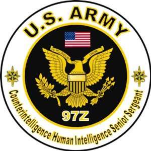 United States Army MOS 97Z Counterintelligence   Human Intelligence 