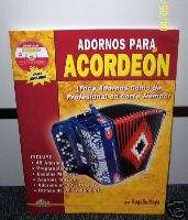 ADORNOS ACORDEON LEARN ACCORDION DVD/BOOK EN ESPANOL  