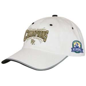 Wake Forest Demon Deacons White 2007 ACC Conference Baseball Champions 