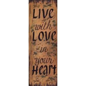  Gail Eads   Live With Love Canvas