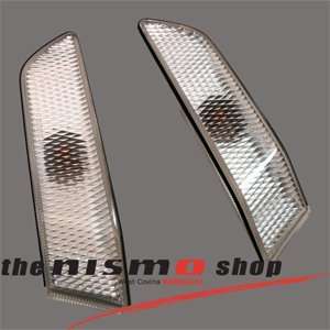  NISSAN GENUINE JDM CLEAR REFLECTORS 03 06 G35 COUPE 