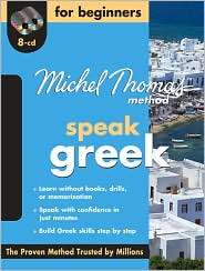 Michel Thomas Method Greek for Beginners with Eight Audio CDs 