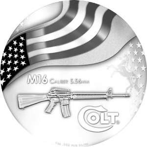    America 2010 1$ Colt M16 Waffe Nickel Plated Coin 