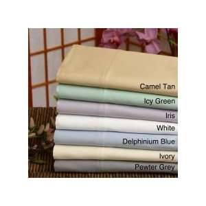  Fine Linens Cotton Sateen 500 Thread Count Sheet Set with 