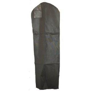 Black Breathable Wedding Dress Gown Garment Bag   Extra Long with 10 
