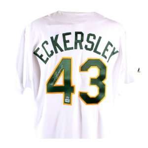  Dennis Eckersley Signed Jersey   SM Holo   Autographed MLB 