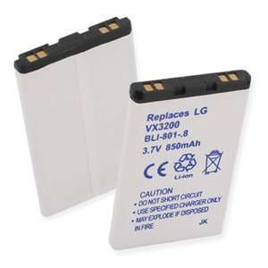 850 mAh Cellular Battery for LG VX1000 Electronics
