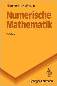 Numerische Mathematik, (3540580336), Gunther Hammerlin, Textbooks 