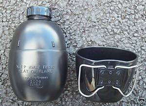 NEW   British Army Issue 58 Pattern Waterbottle and Mug  
