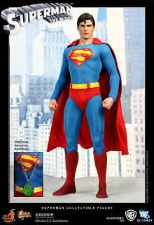   HOT TOYS EXCLUSIVE DC COMICS CHRISTOPHER REEVES SUPERMAN MOVIE 12 FIG