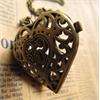   HEART style Harry Potter pocket watch Necklace   