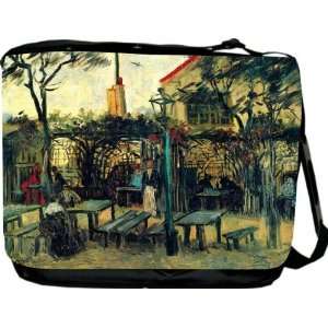 com RikkiKnight Van Gogh Art Terrace of a Café Messenger Bag   Book 