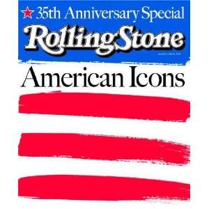 Rolling Stone Cover of American Icons by unknown. Size 20.00 X 24.00 