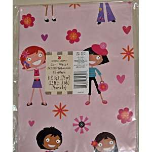  American Greetings Girls Wrapping Paper Health & Personal 
