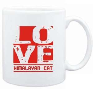  Mug White  LOVE Himalayan  Cats