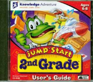 PC / MAC Learning Game   JUMP START   2ND GRADE (VGC)  