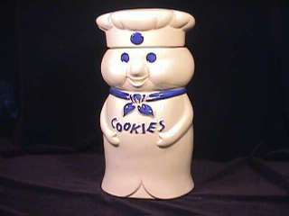 Pillsbury Doughboy Cookie Jar with Box 1973  